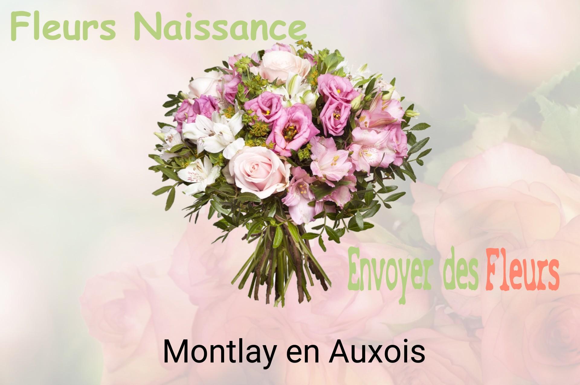Bouquet de fleurs de naissance livré à Montlay-en-Auxois