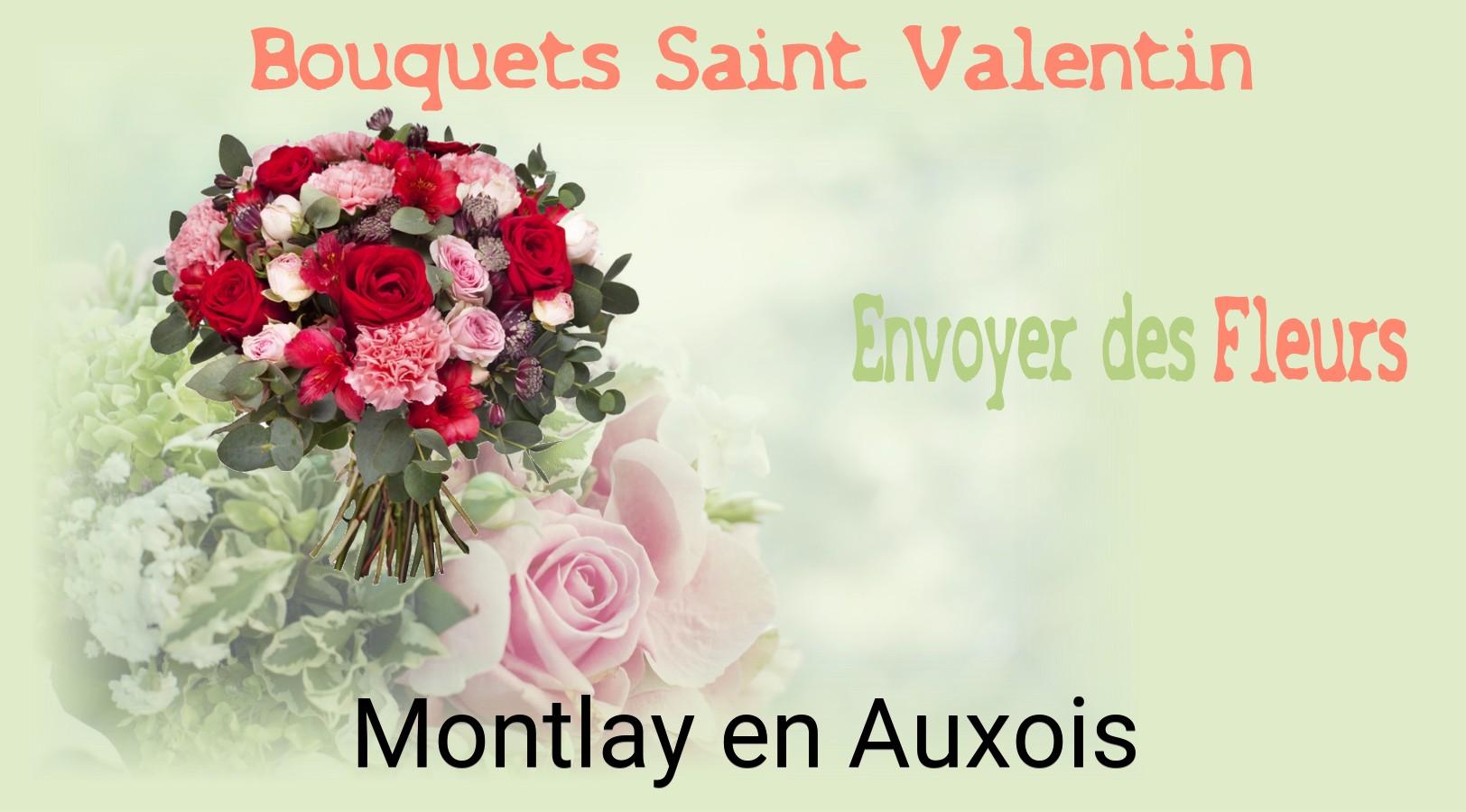 Roses de Saint-Valentin livrées à Montlay-en-Auxois